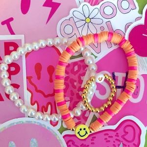 Adult preppy bracelet set!